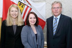 Junglehrerempfang mit Landesrätin Mag. Christine Haberlander und Landesschulratspräsident Fritz Enzenhofer