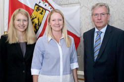 Junglehrerempfang mit Landesrätin Mag. Christine Haberlander und Landesschulratspräsident Fritz Enzenhofer