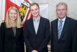 Junglehrerempfang mit Landesrätin Mag. Christine Haberlander und Landesschulratspräsident Fritz Enzenhofer