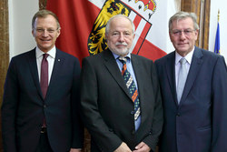 Lehrerpensionistenempfang mit Landeshauptmann Mag. Thomas Stelzer und LSR Präsident Fritz Enzenhofer 