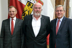 Lehrerpensionistenempfang mit Landeshauptmann Mag. Thomas Stelzer und LSR Präsident Fritz Enzenhofer