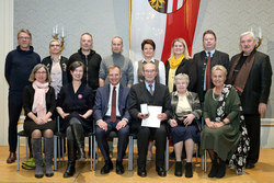 Verleihung von Konsulententiteln und Kulturmedaillen durch LH Mag. Thomas Stelzer
