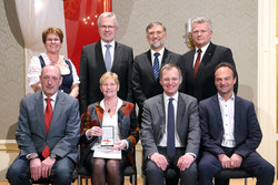 Überreichung von Ehrenzeichen des Landes Oberösterreich an Gewerkschaftsfunktionäre