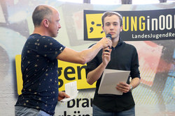 Landesjugendredewettbewerb Preisverleihung mit Landeshauptmann Mag. Thomas Stelzer
