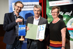 26. OÖ. Klimabündnistreffen Auszeichnung und Preisverleihung durch Fr. Landtagsabgeordnete Ulrike Schwarz