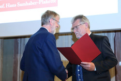 Verleihung der Prof. Hans Samhaber-Medaille 