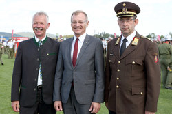 Feuerwehrleistungsabzeichen Bronze und Silber mit Landeshauptmann Mag. Thomas Stelzer