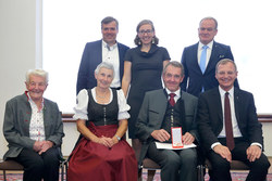 Verleihung der Bundesauszeichnungen an ehemalige Landesbedienstete durch Landeshauptmann Mag. Stelzer