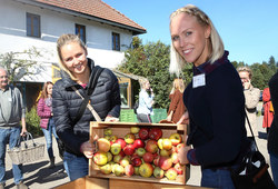 Schmeck`s 
Ernährung auf Oberösterreichisch
Blog trifft Apfel mit Landesrat Max Hiegelsberger