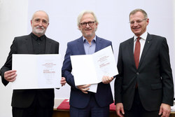 Verleihung des Landeskulturpreises an verdiente Persönlichkeiten durch
Landeshauptmann Mag. Thomas Stelzer
Großer Kulturpreis Mauriz-Balzarek-Preis