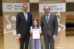 Abschlusskonzert und Preisverleihung des Landeswettbewerbes prima la musica mit Landeshauptmann Mag. Thomas Stelzer im Brucknerhaus
