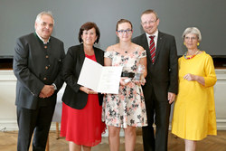 Abschlussfeier FSBA Baumgartenberg 6 mit Landesrätin Birgit Gerstorfer