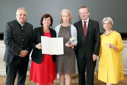 Abschlussfeier FSBA Baumgartenberg 6 mit Landesrätin Birgit Gerstorfer