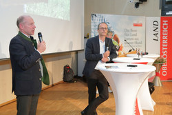 Zukunft Landwirtschaft 2030 mit Landesrat Max Hiegelsberger.