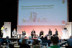 Oberösterreichischer Klimagipfel   „Klimaneutrale Welt – Weichenstellung in Sicht?“   mit Landesrat Stefan Kaineder