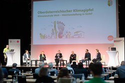 Oberösterreichischer Klimagipfel   „Klimaneutrale Welt – Weichenstellung in Sicht?“   mit Landesrat Stefan Kaineder